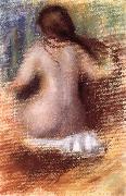 nude rear view, Pierre Auguste Renoir
